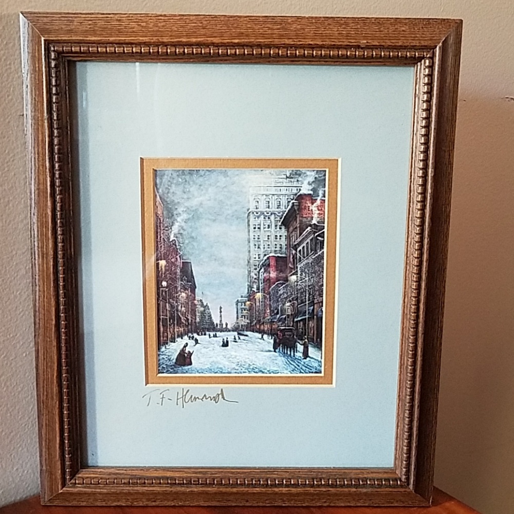 T. F. Hermansader's Spirit of Christmas Print